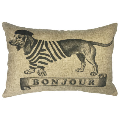 Linen Reversible Throw Pillow