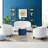 18.9" Wide Tufted Round Storage Ottoman-67791006