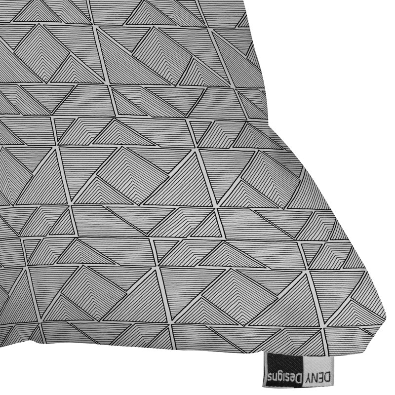 Gneural Shifting Pyramids Throw Pillow