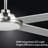 Arlette 60'' Outdoor Ceiling Fan with Light and Remote, Indoor Ceiling Fan with Light Kit, 6-Speed, 5-Blade, Quiet Reversible DC Motor - Brushed Nickel-1413361396-1413361398