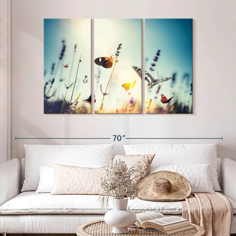 Brampt Butterfly Garden, 32" H x 50" W