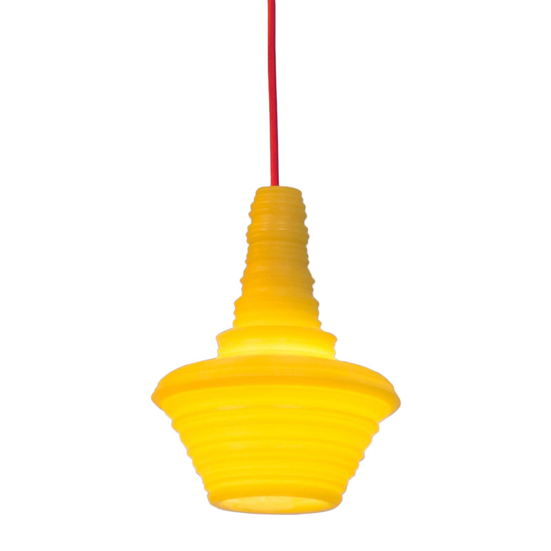 Stupa 1 - Light Pendant, Yellow