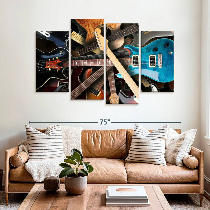 Collection de guitares