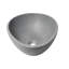 Lavabo de salle de bain vasque ovale en béton 15,4 po Alfi Brand