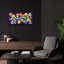 Art mural en verre Latitude Run® «Billiard Balls» par Andrea Strongwater