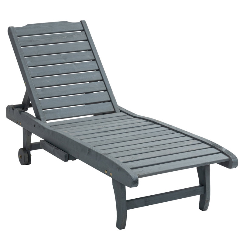182cm Long Fir Single Chaise