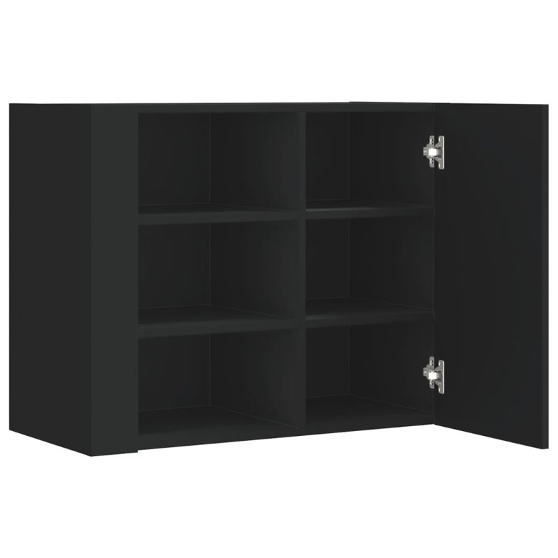Antoninette Floating Shelf, Black
