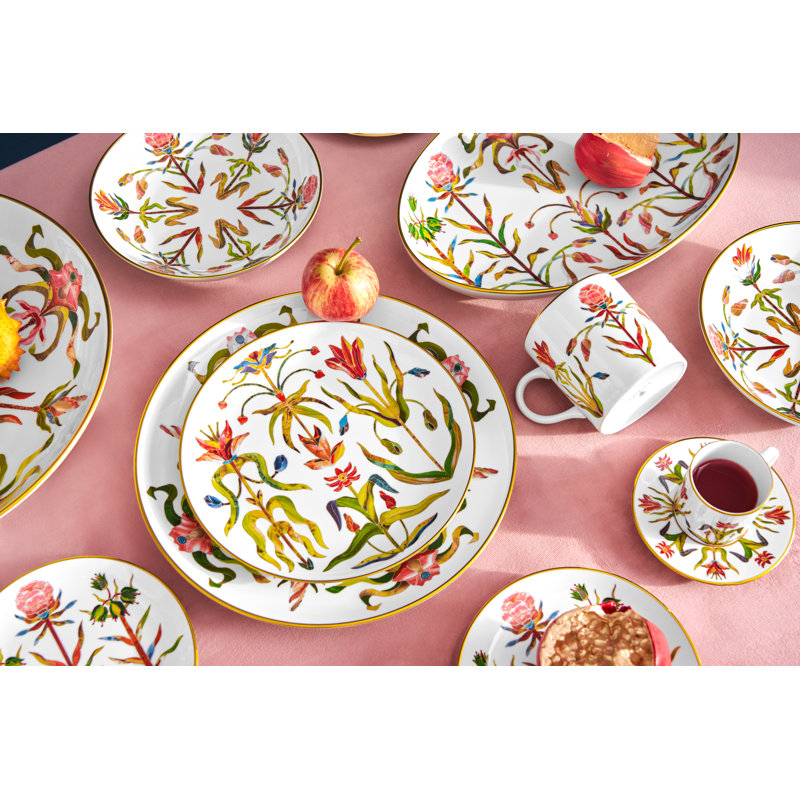 Grand Tour Tea Cup + Saucer S/2
