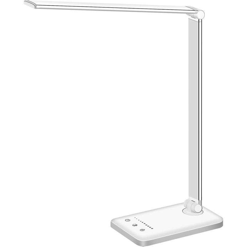 Silver First Gen Led Desk Lamp With Usb Port 
