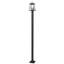 Lampadaire noir 1 lumière Anastasiya