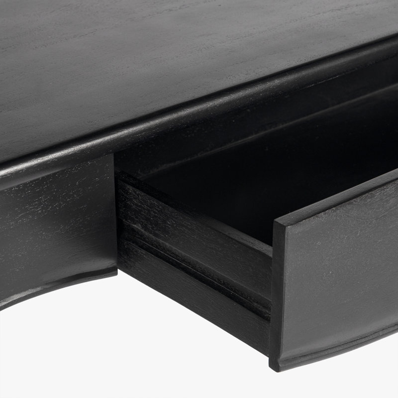 Spindle Console Table - Black