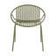 Ensemble de salle à manger d'extérieur moderne 7 pièces avec chaise empilable-1663189380