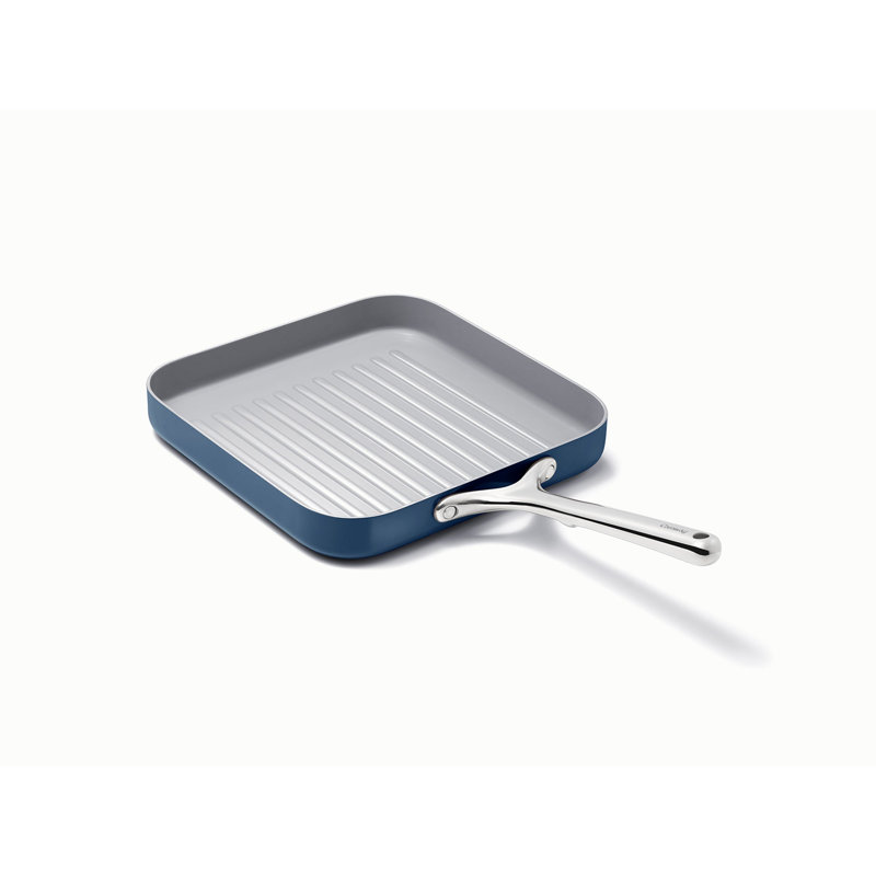 Caraway 11" Square Flat Griddle Pan, Navy