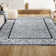 Justice French Border Light Gray/Cream Rug