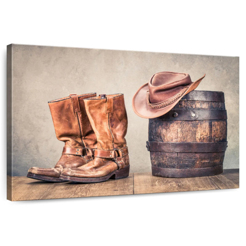 Lelar Western Cowboy Style, 32" H x 48" W