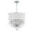 Corrinne 6 - Light Glass Drum Chandelier-24236692-24236694