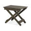 Table d'appoint pliante d'extérieur patinée en bois-1005283393