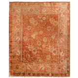 One-of-a-Kind 10'7" X 11'9" Hand Knotted Area Rug