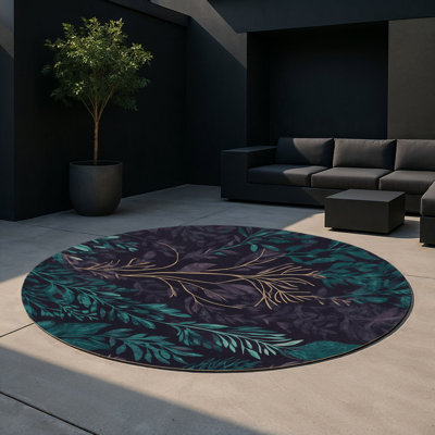 Tapis intérieur et extérieur Celestial Forest