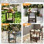 Table d'appoint en bois massif Classic-1815561147