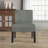 3 Piece Set Kolar Accent Slipper Chairs and Tall End Table