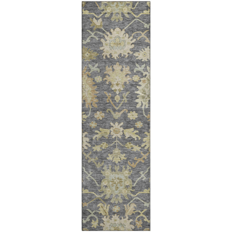 Premium Machine Washable Gurubaksh AMF1150 Global Rug