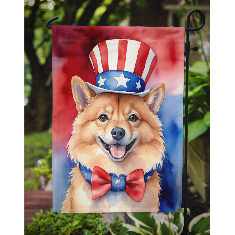 Drapeau patriotique du jardin américain, Spitz finlandais