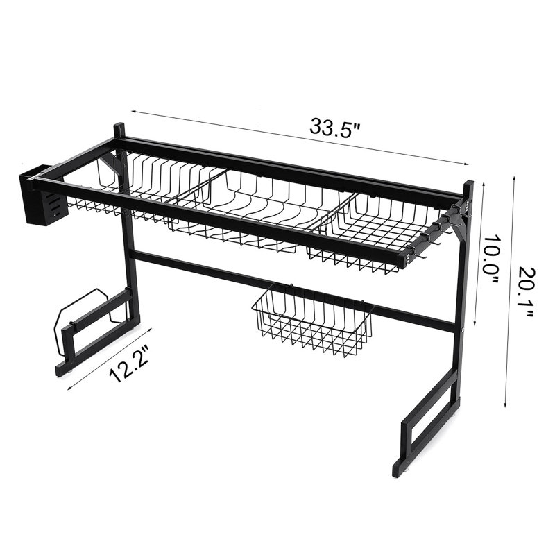 Over The Sink Drying Dish Rack