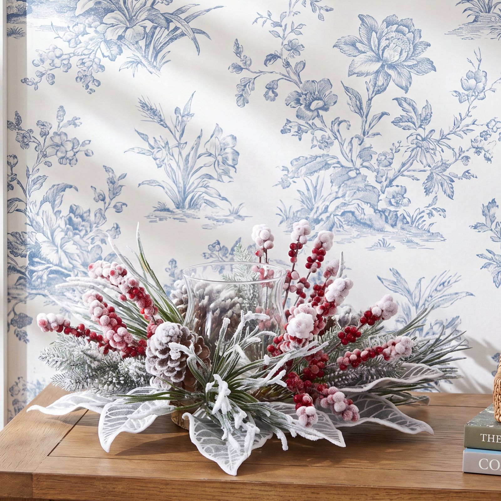 Snowy Magnolia Candelabrum
