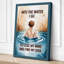 Into The Water Modern - Wrapped Canvas-324427050-324427052