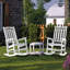 Chaises berçantes d'extérieur en PEHD pour patio-552783072