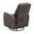 Brown Swivel Gliding Recliner-1002914693