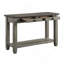 Table basse et canapé gris 1 pièce avec 2 tiroirs et meubles de salon en bois