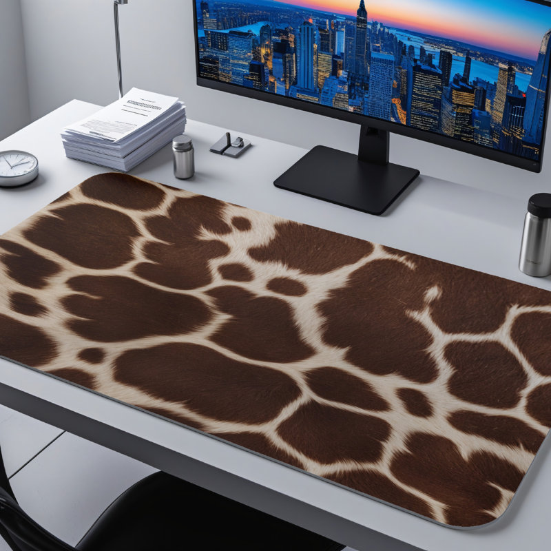 Polyester Desk Pad, 31.5x15.5