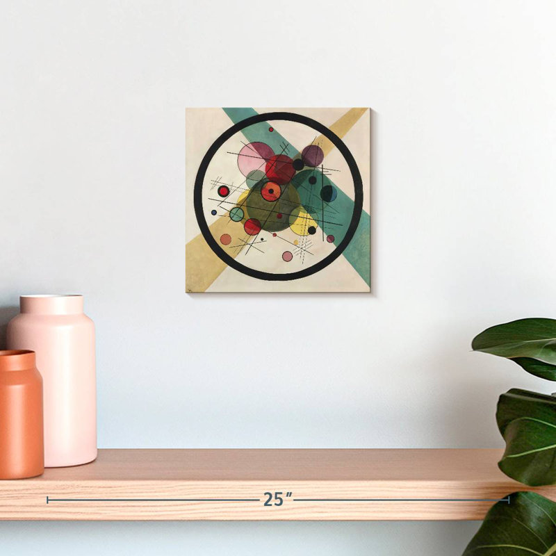Circles In A Circle, 10" H x 10" W