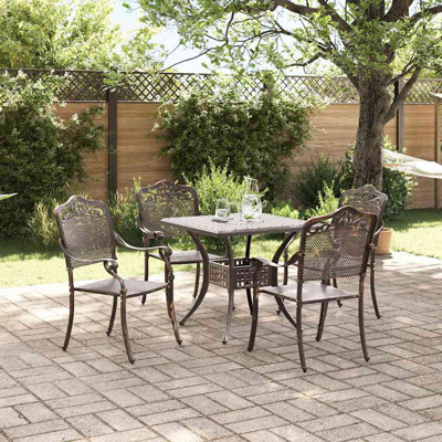 4 - Person Patio Dining Set Square Table