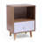 White/Wood Brown