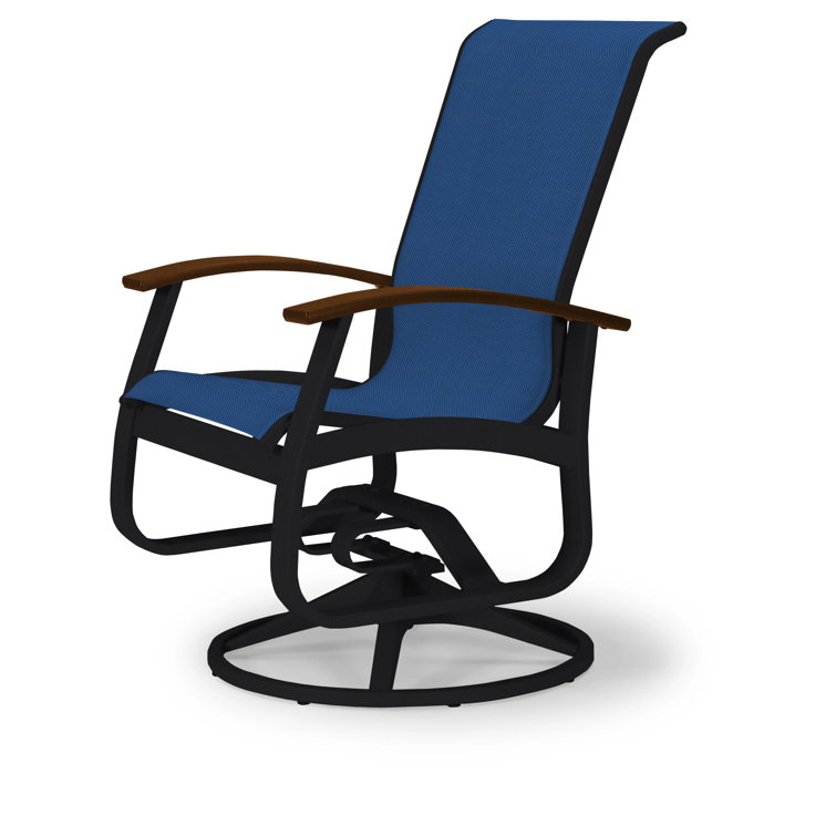 Chaise de patio pivotante Askar