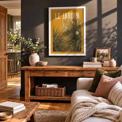 Le Jardin Botanical - Framed Print