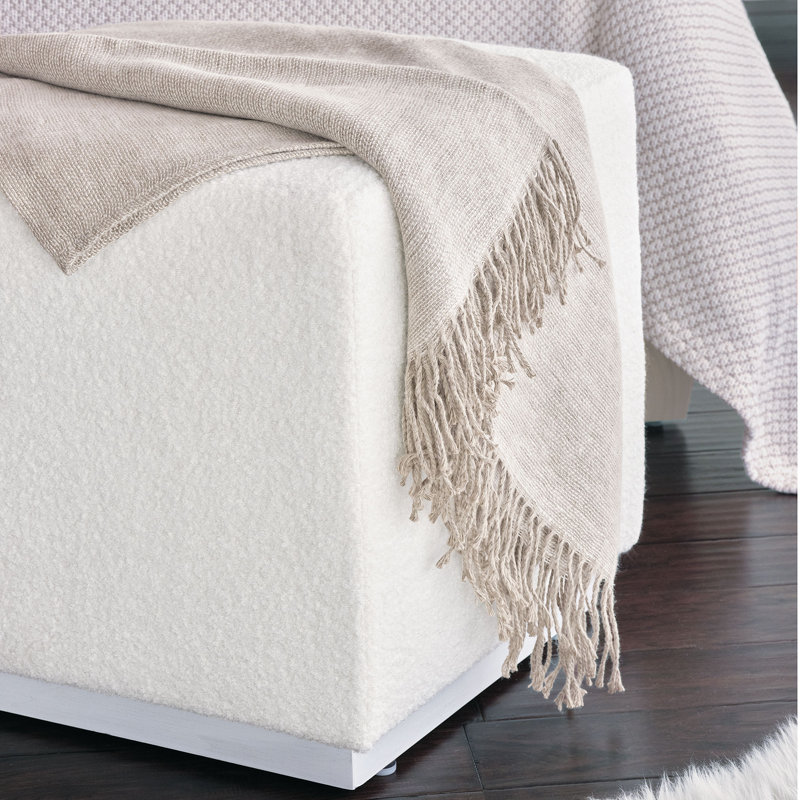 Meadow Plain Weave / Muslin Throw Blanket