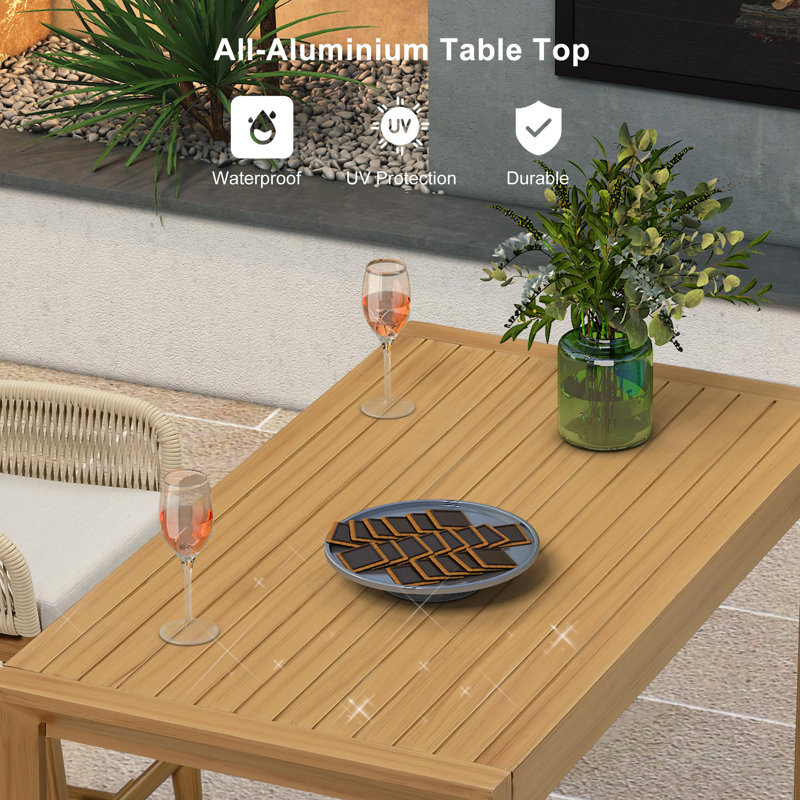 Ensemble de bar moderne pour 2 personnes avec table de comptoir et tabourets Modern