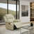 Similicuir beige est en rupture de stock