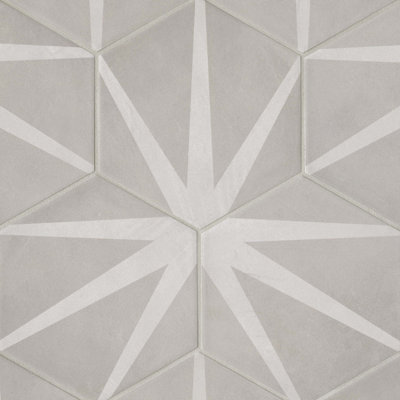Allora 8.5" x 10" Porcelain Patterned Tile