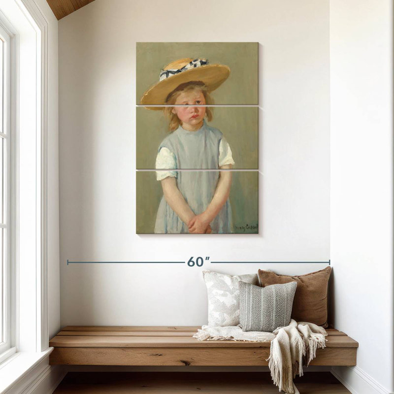 Leisha Child In A Straw Hat 1886