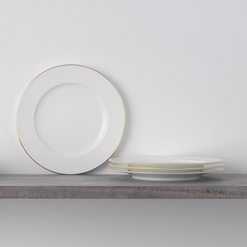 Noritake Accompanist Set of 4 Bread & Butter/Appetizer Plates, 6.5"