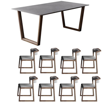 Table de salle à manger rectangulaire