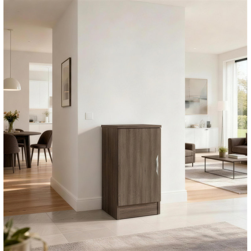 Honeywell 1 -Shelf Storage Cabinet, Grey Nebraska