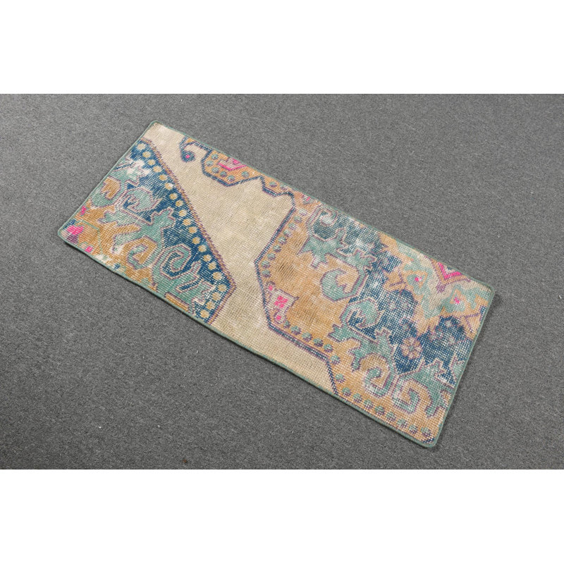 Tapis de couloir turc fait à la main - idéal pour décorer un couloir bohémien chic