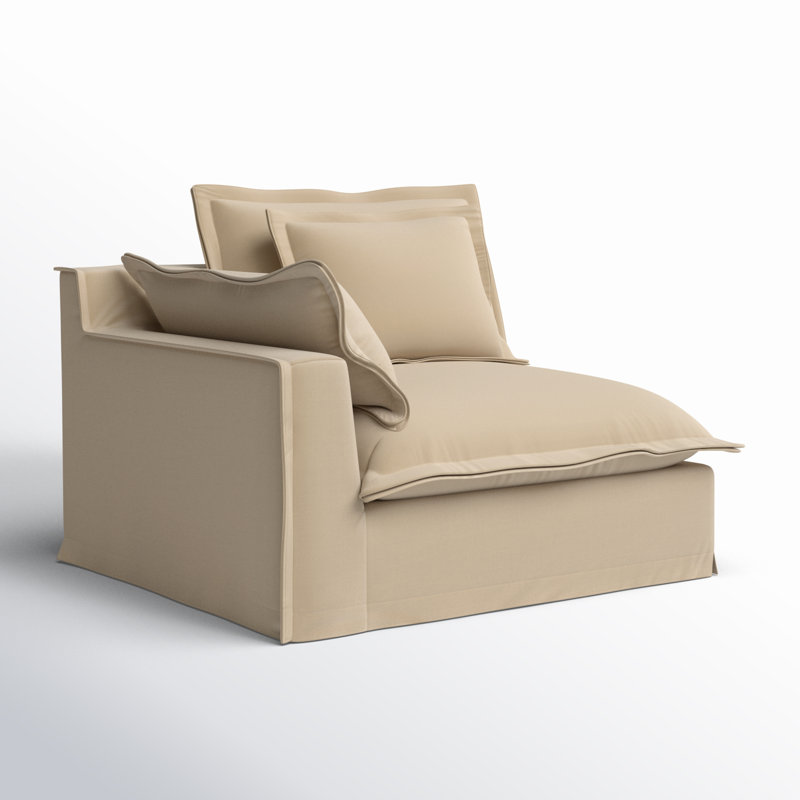 Daylen Upholstered Accent Chair, Sand Livesmart®