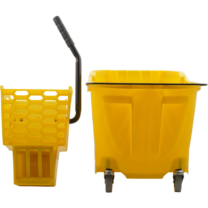 OmniFit Mop Bucket Set, Yellow